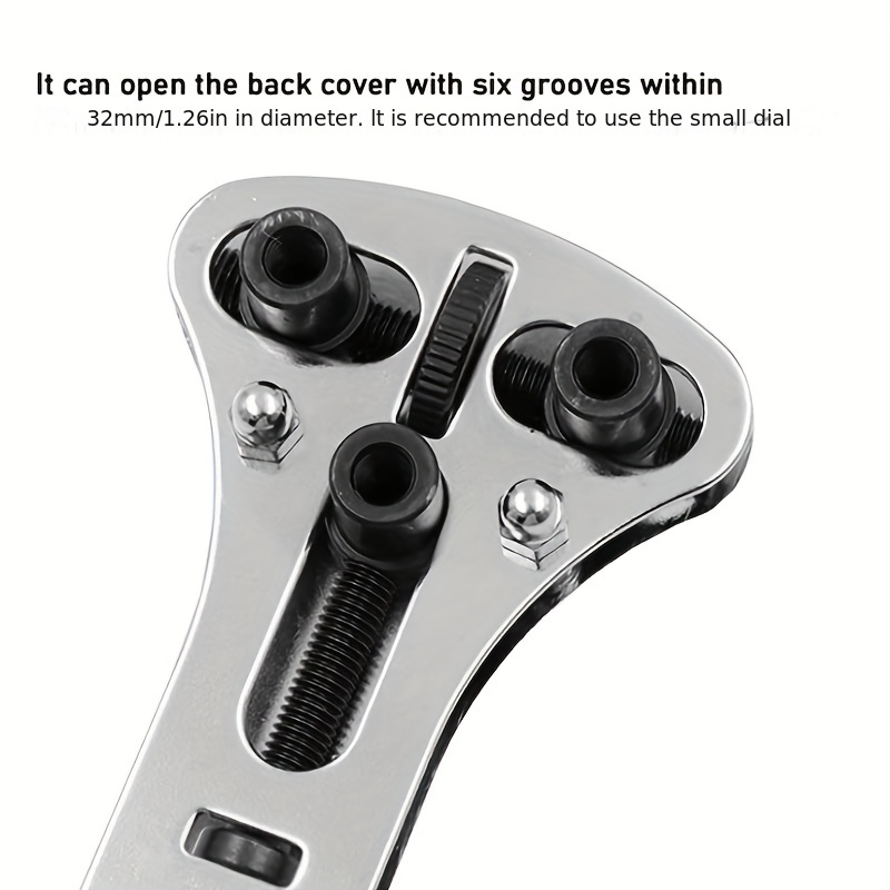 Adjustable Watch Back Remover Large Watch Replacement Repair Size Tool