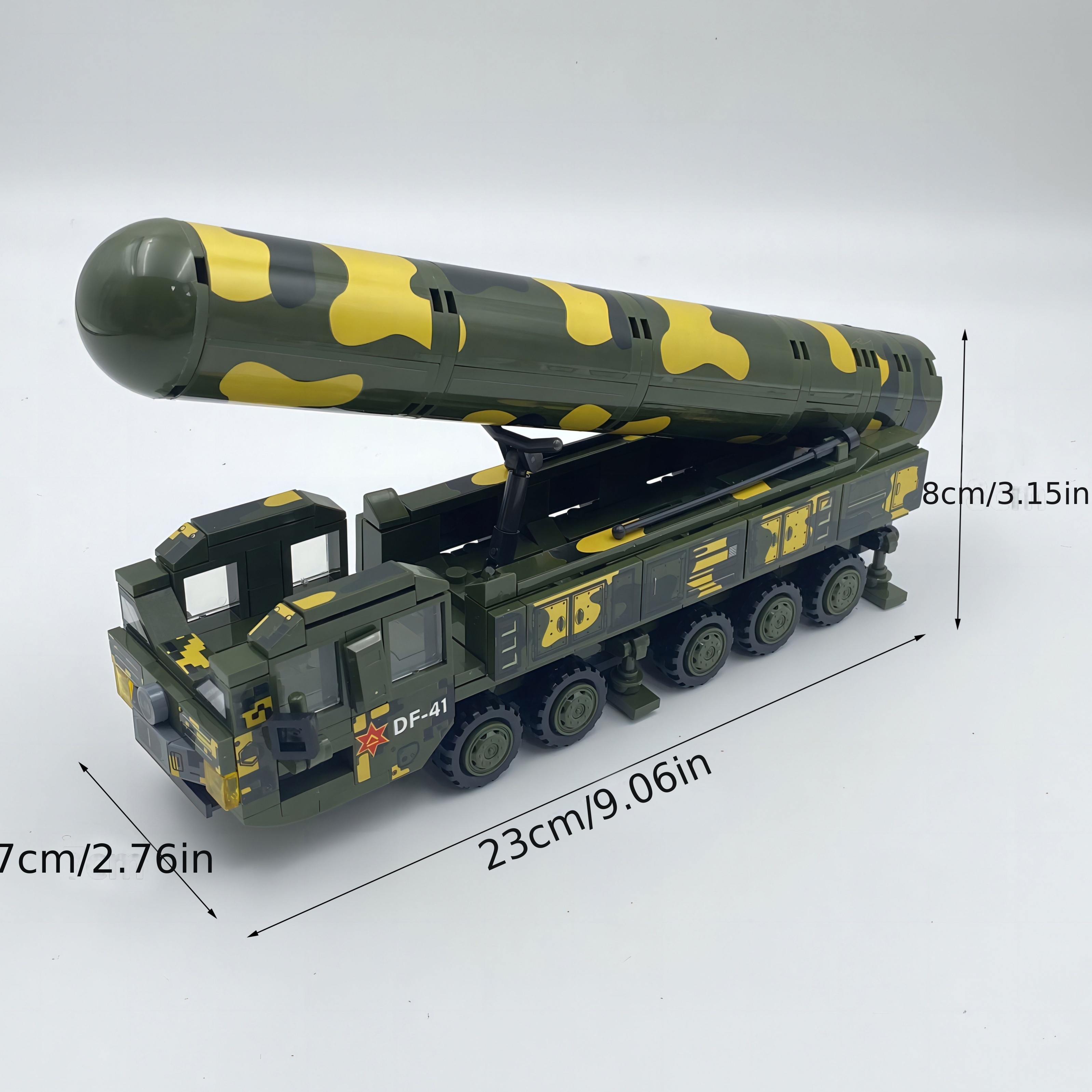 350pcs Military Series Missile Vehicle Simulative Model Ballistic Missile  Liftable Rotating Small Assembly Building Block Toy Birthday Gift, Today's  Best Daily Deals