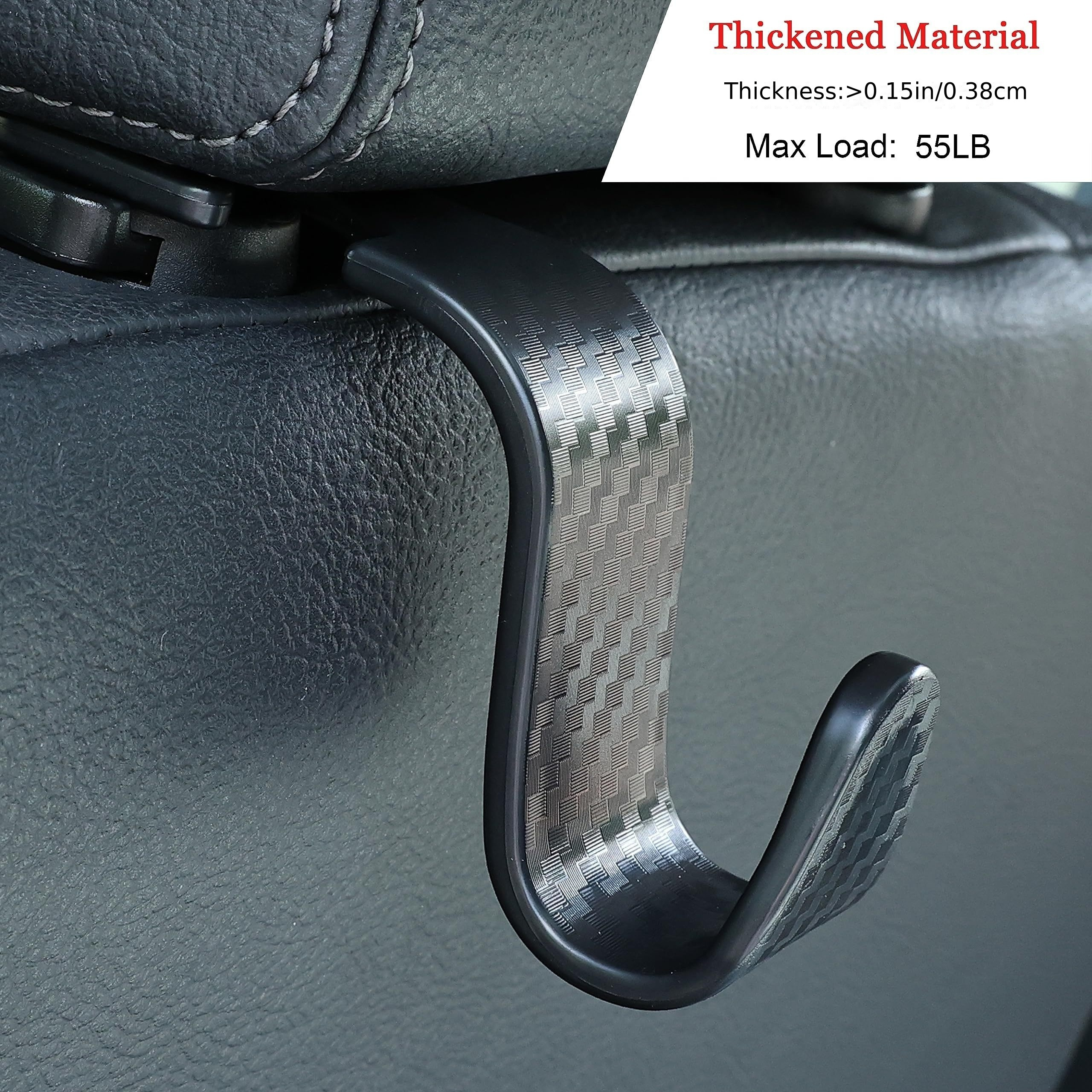 8pcs Car Headrest Hook, Car Storage Hooks Back Seat Headrest Hanger, Universal  Car Handbag Hooks, Mu