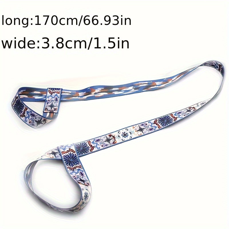 Creative Pattern Yoga Mat Straps - Portable Multifunctional Fixed Band