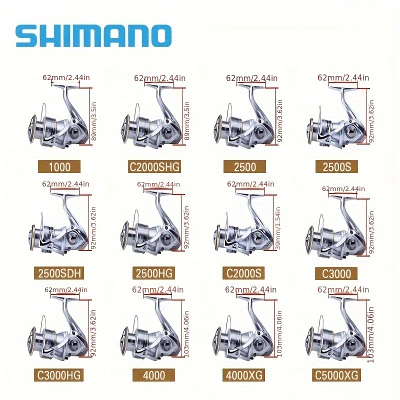 SHIMANO FX 1000 2000 2500 2500HG C3000 4000 2+1 BB Spinning Fishing Reel  Spinning Long Casting Spinning Fishing Reel