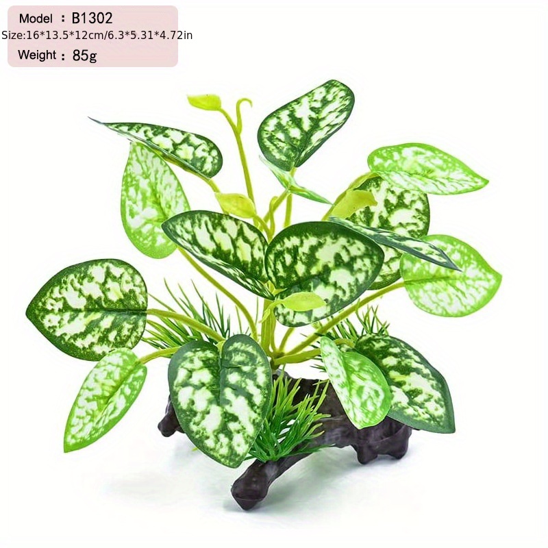 1pc Artificial Plants, Plastic Aquarium Decoration Plants, Aquatic Plants, Aquarium Fish Tank Landscaping Plants