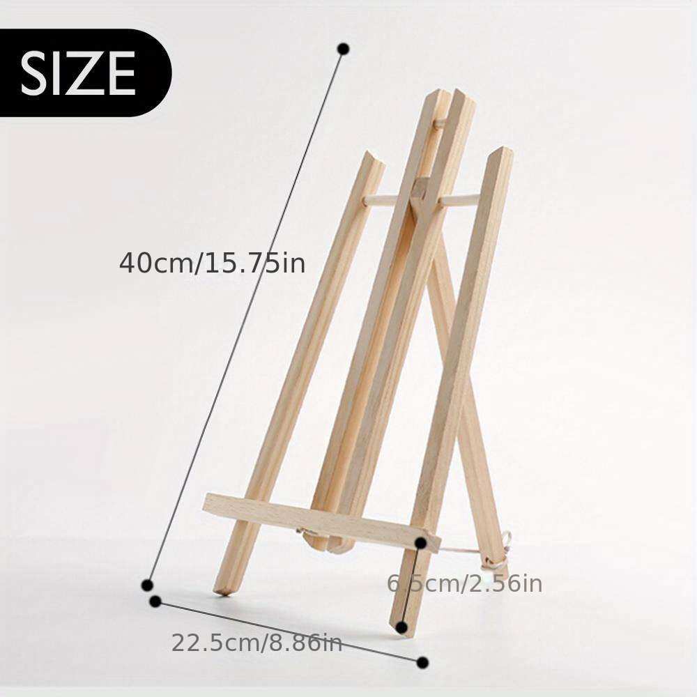 Display easels  Wooden easels and boards