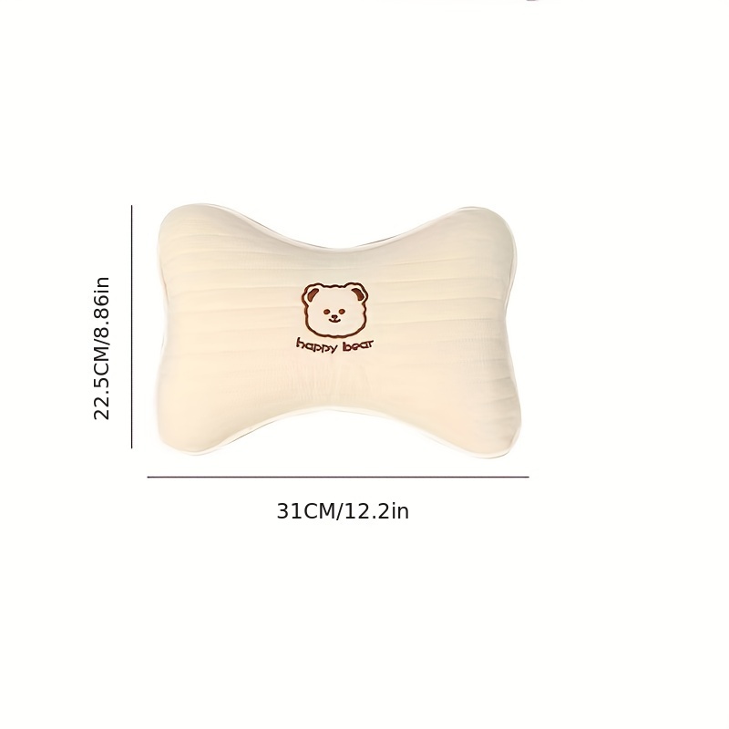 Happy Bear Head Memory Foam Bone Shaped Car Seat - Temu