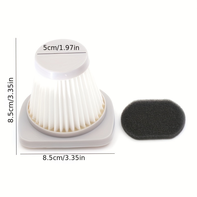 Washable Vacuum Filter Replacement Spare Parts For Black Decker Hand Vacuum  Filter Hhvkf10 Dustbuster Repair Tool Parts - Temu