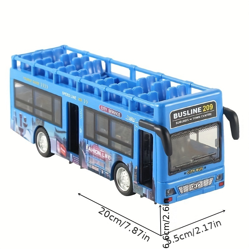 Autobus De Dos Pisos De Juguete - Temu