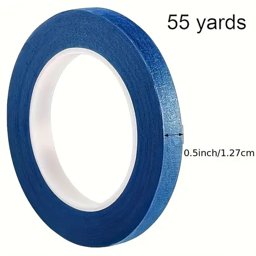 1 2 inch width x 55 yards blue painters drafting tape multi use masking scrapbooking tape