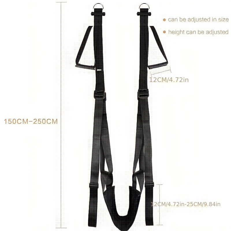  Columpios sexuales Juguetes para adultos para parejas, correas  BDSM, sexo para parejas, columpio de puerta, silla de bondage, columpio  para puerta sexual, muebles sexuales para adultos, conjunto de : Salud y