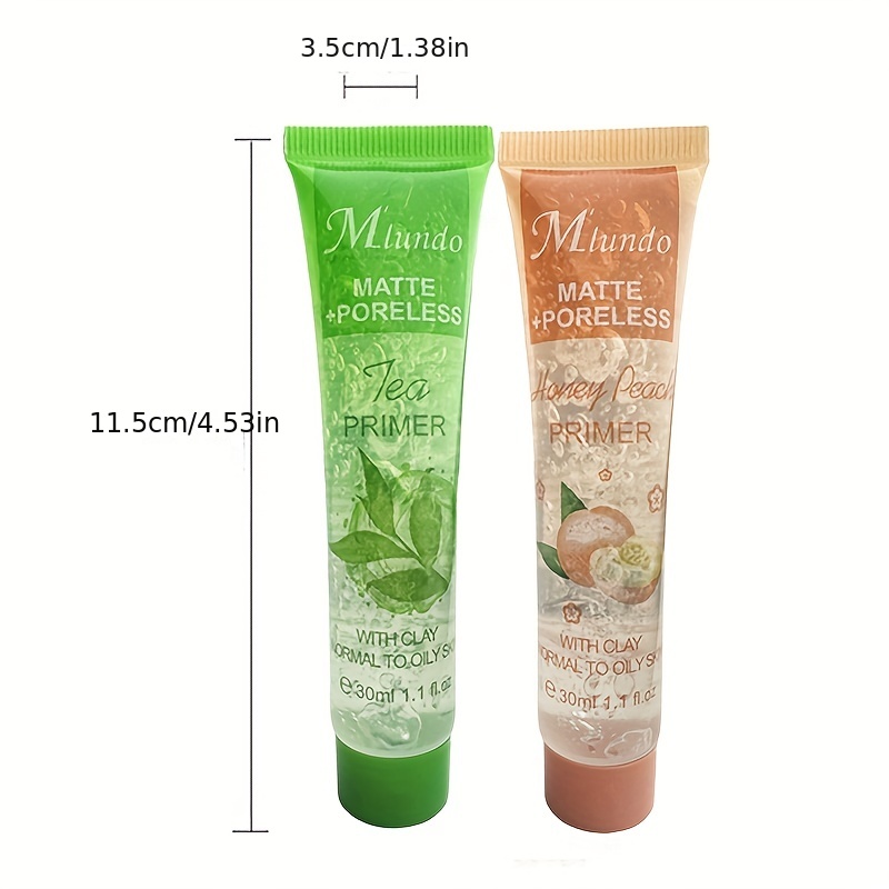 Green Tea Extract Moisturizing Peach Primer Gel Concealer - Temu