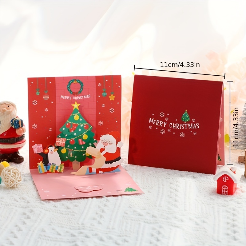 Carte de vœux Cadeaux de Noël en 3D