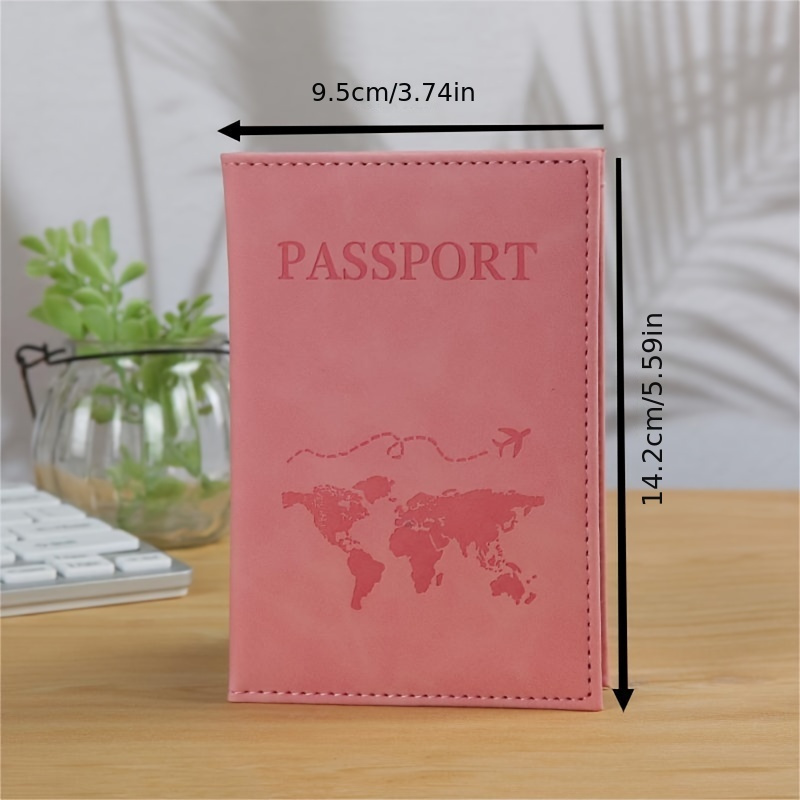 1pc Simple Passport Holder, Convenient Passport Case