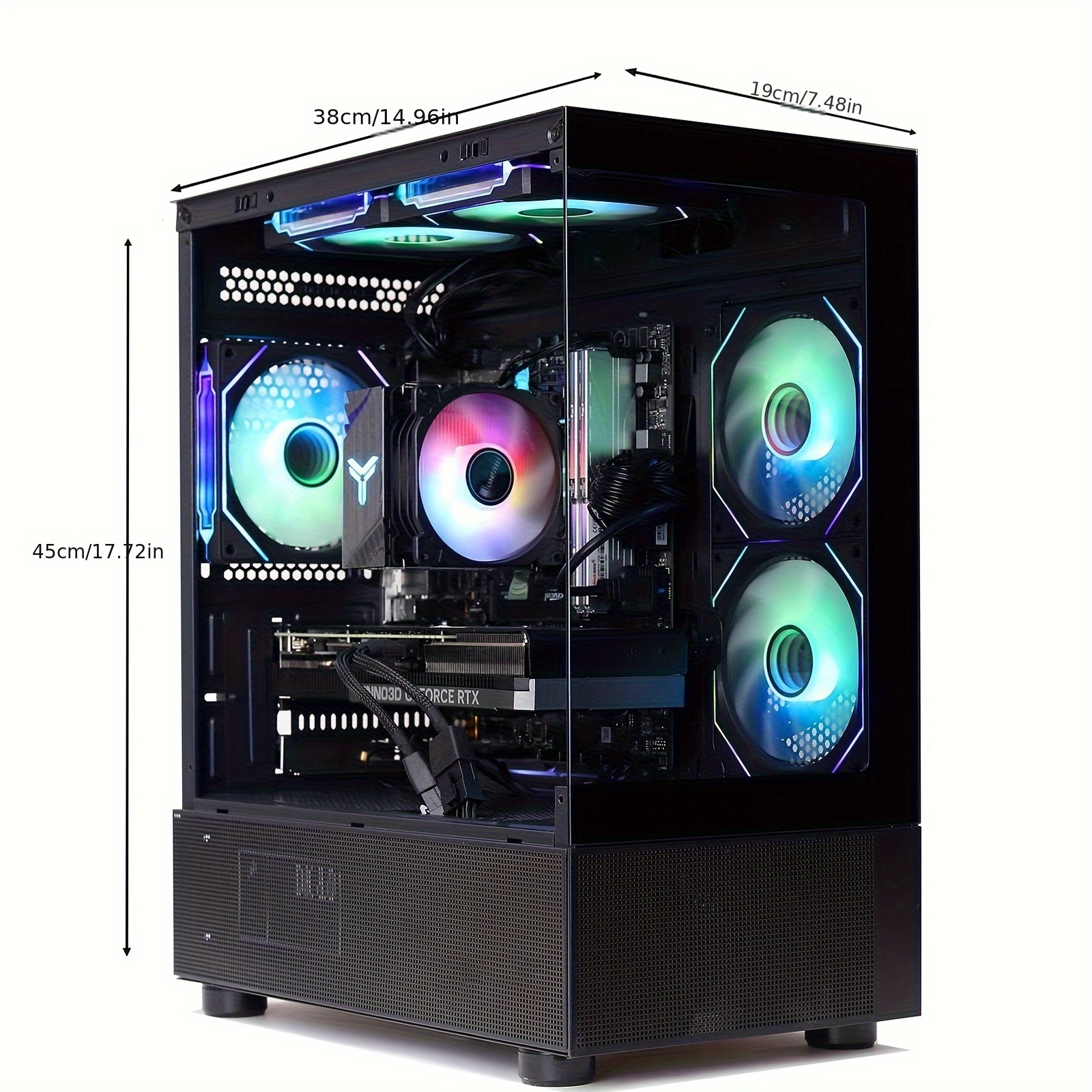 mxz core i7 13700f 5.2ghz geforce 4070s gaming pc - Temu