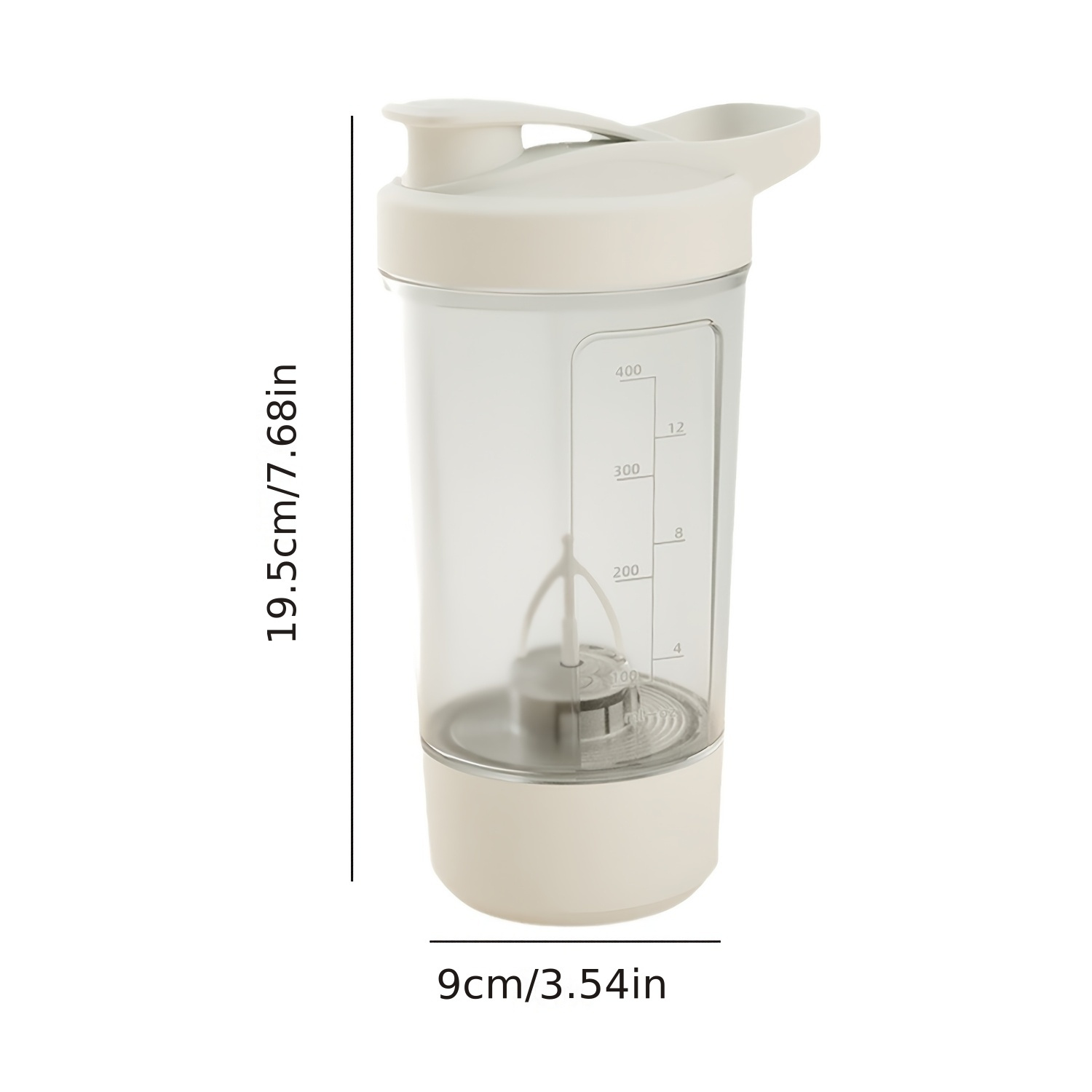 1pc electric stirring tumbler with dual spouts rechargeable lithium battery 1l capacity usb chargable coffee protein shakes and travel ideal gift for fitness enthusiasts travel drinkware modern tumbler design durable plastic 2