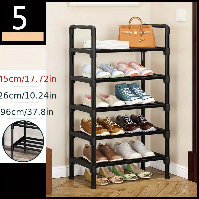 Simple Shoe Rack, Free Standing Shoe Shelf, Multi-layer Shoes Storage Rack,  7 Layers Large Capacity Shoe Cabinet For Home Entryway - Temu