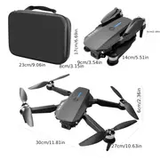e88 evo remote control hd dual camera drone with dual three batteries brushless motor headless mode optical flow positioning smart follow track flight christmas halloween thanksgiving gifts details 18