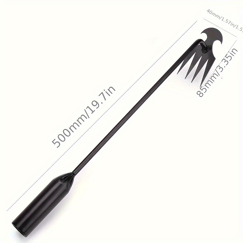 TEMU 50cm Weeding Tools Gardening Long Handle Garden Weeding Tools Suitable For Courtyard Garden Farmshand Weeder Tool