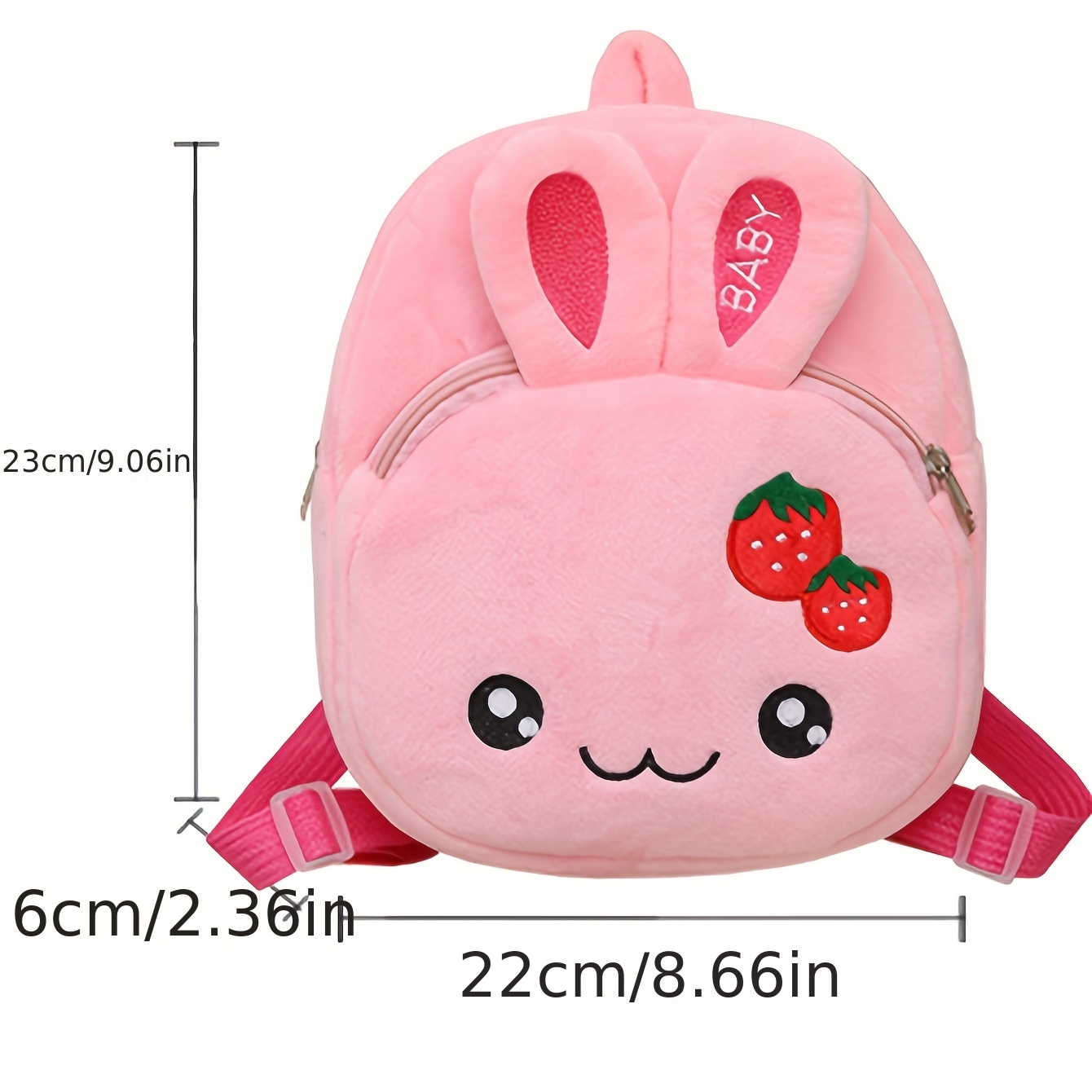 Cartoon Kindergarten School Bag Bunny Doll Girl Small Backpack