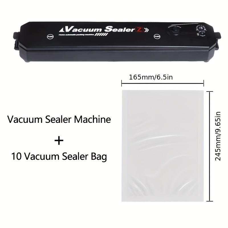 Vacuum Sealer Machine, Food Vacuum Sealer With Powerful Suction