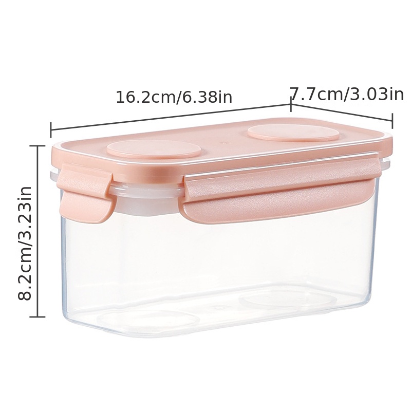 Baby Food Storage Container Jar With Lid, Plastic Snack Puree Container,  Leak-proof Snack Storage Box, Microwave Dishwasher Safe - Temu