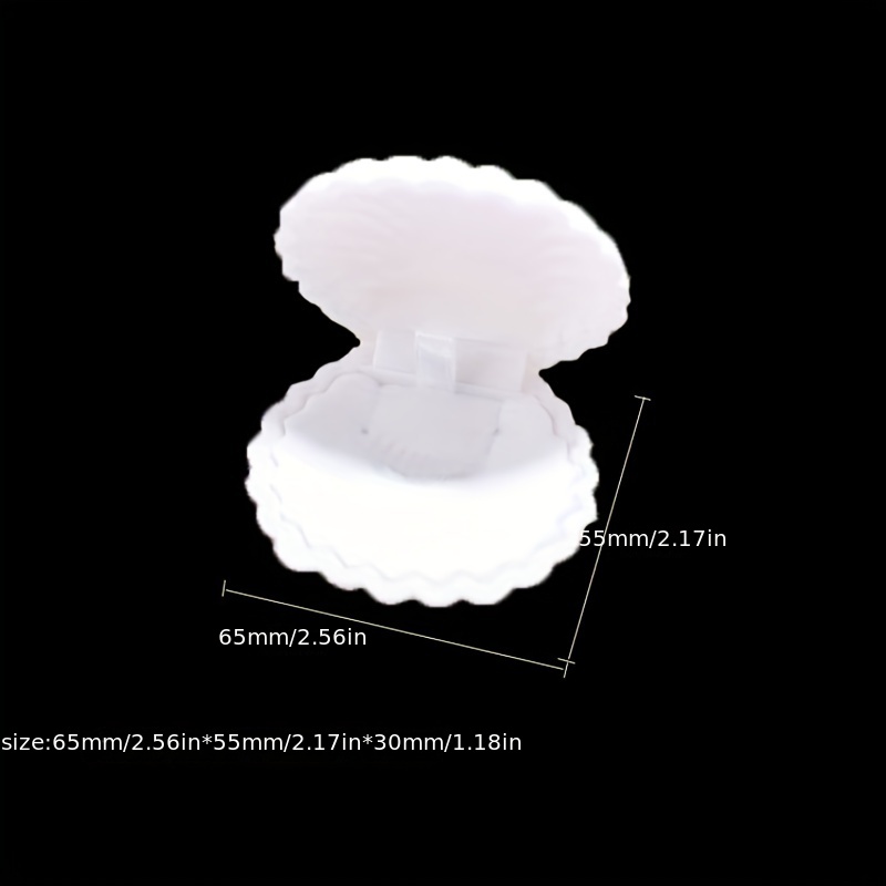 Pink Earring Storage Box, Universal Jewelry Shell Box