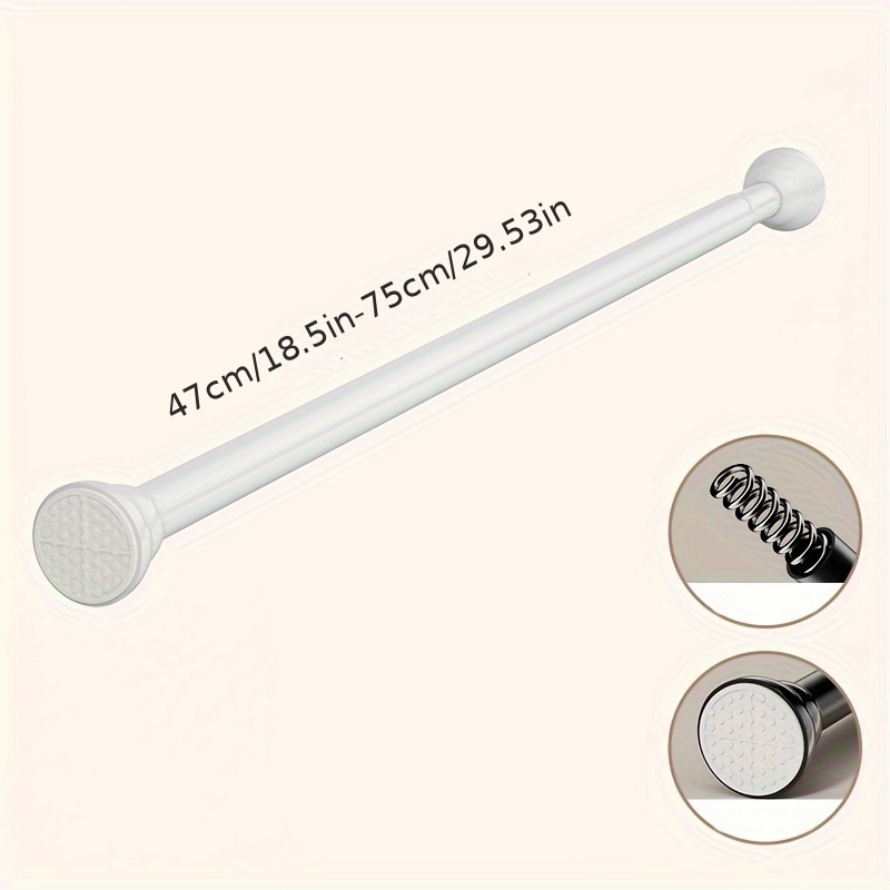 Telescopic Rod Stainless Steel Punch free Bathroom Shower - Temu