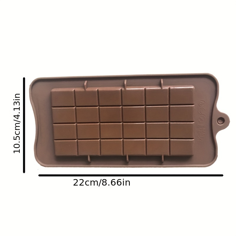 Wax Melt Molds Silicone,Rectangle Wax Melt Bar Molds Chocolate Bar Mold for  Wickless Wax Melt Candles Chocolate Bakeware Molds