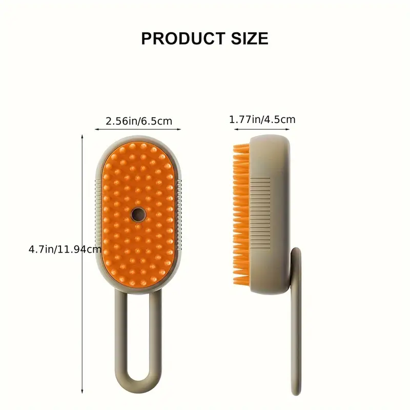 cat steam brush 2025 steam groomer comb 3in 1 cat steam brush pet hair steamy brushes pet steam brush for details 0