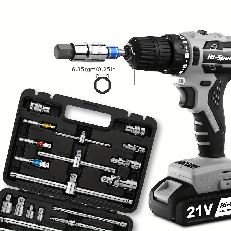 Steel Socket Wrench Set Universal Joint Temu