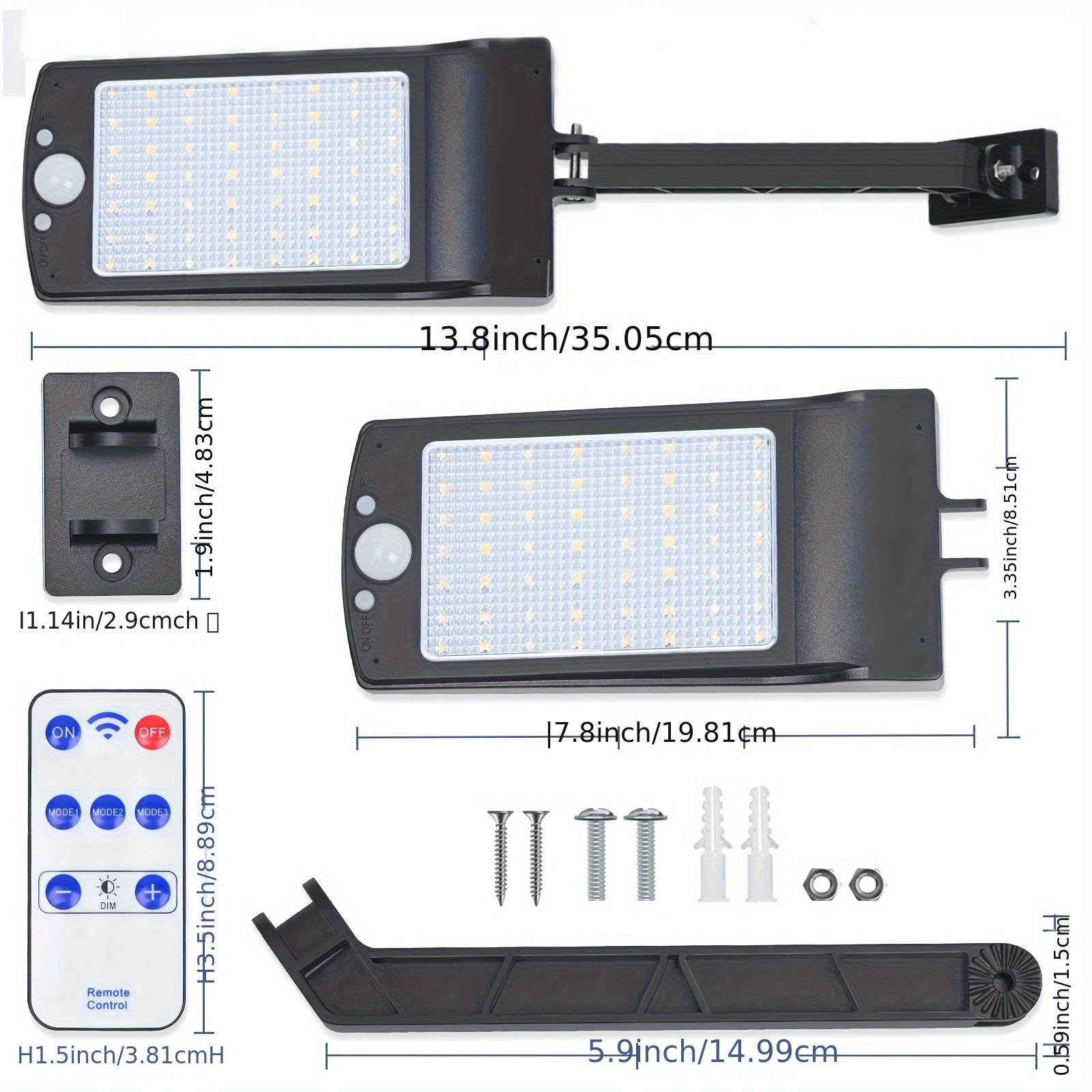 B and deals m fence lights