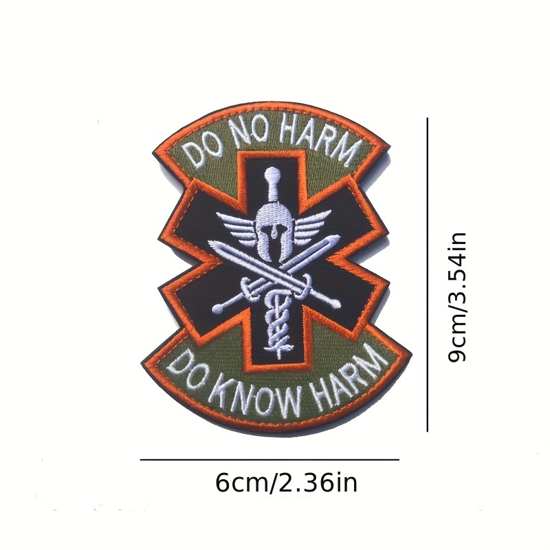 TACTICAL MEDIC EMBROIDERED PATCH 