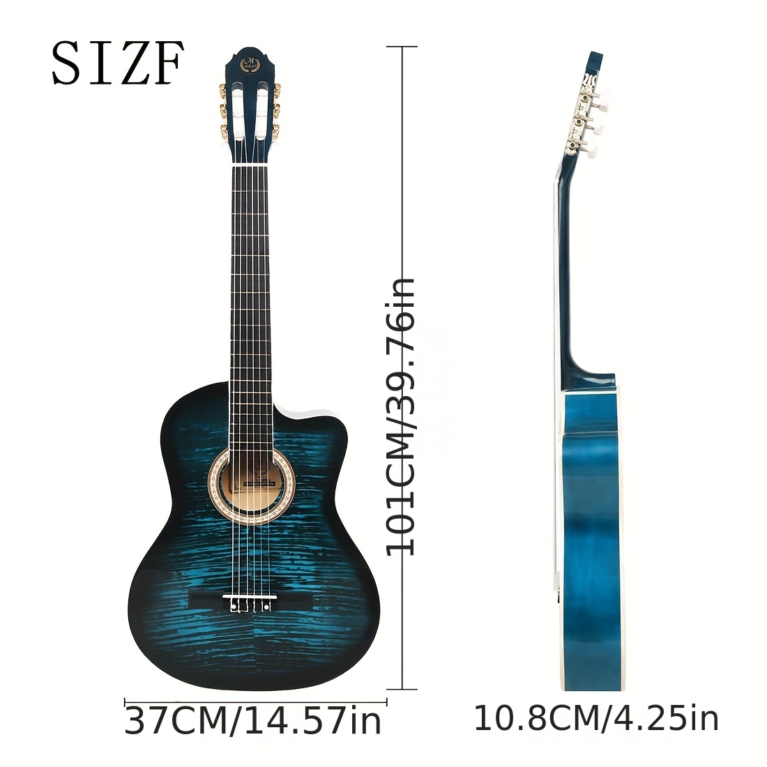 1 pouce et 3 Médiator Electric Acoustic Guitare classique