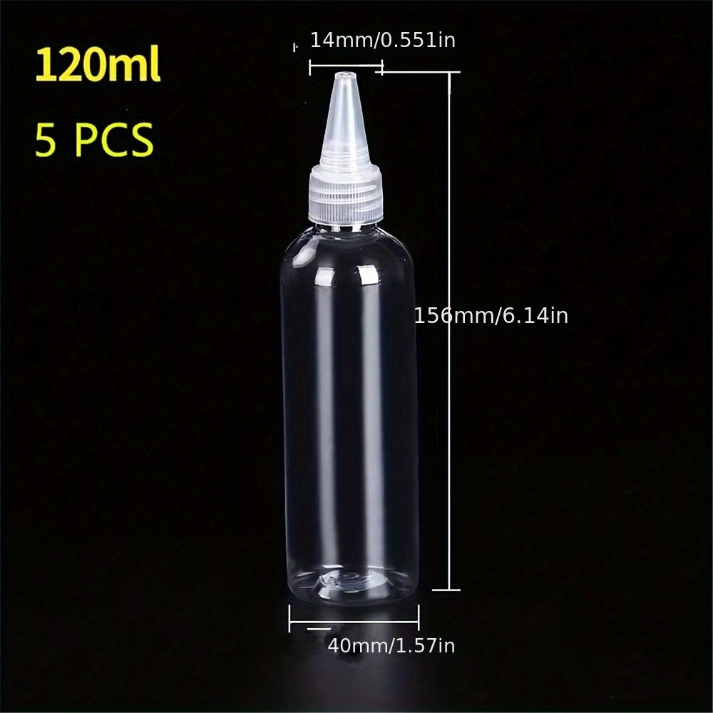 TUZAZO 10er Set Reise-Quetschflaschen - 17ml Leicht & Auslaufsicher