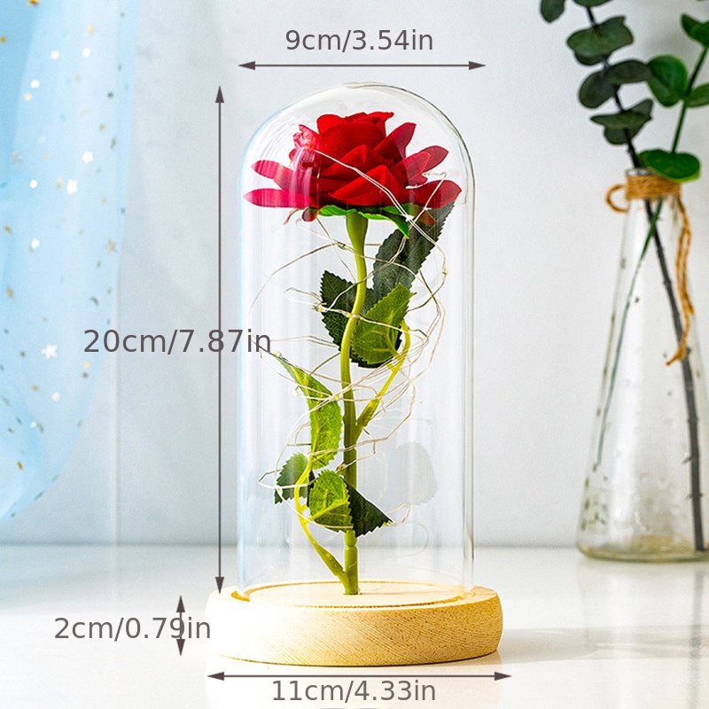 Valentine s Day Gifts 24k Red Foil Rose Flower With Beautiful Photo Frame,  Anniersary Photo Fram