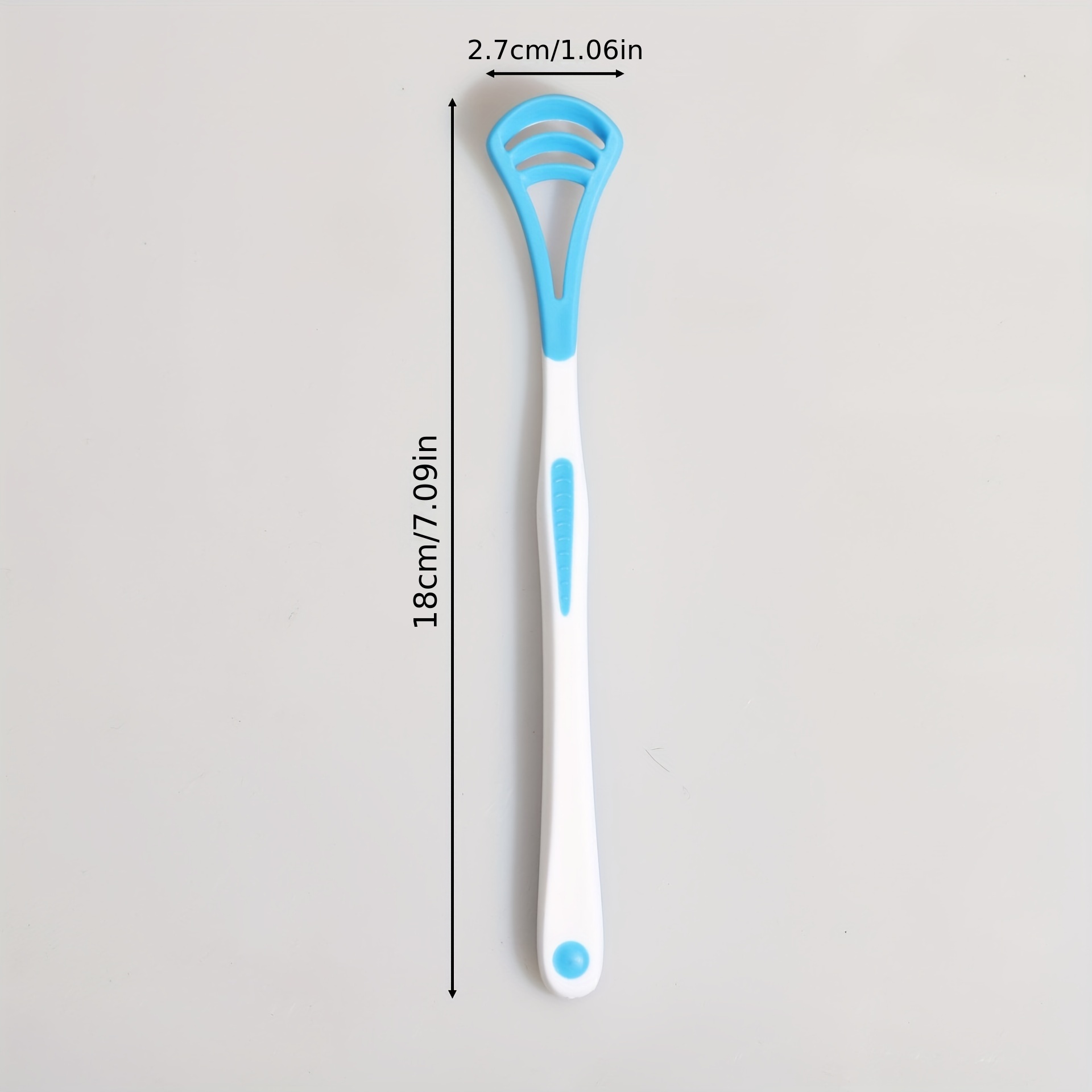 Silicone Tongue Scraper Oral Care Tool Adults