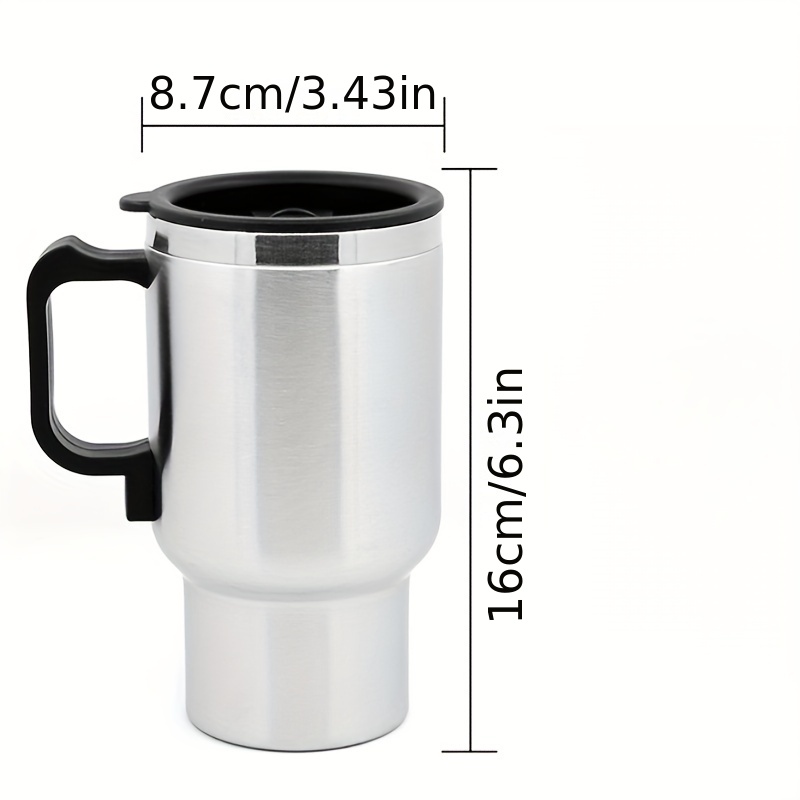 stainless steel inner liner for car electric heating cup car hot water cup car heating cup car insulation cup details 2