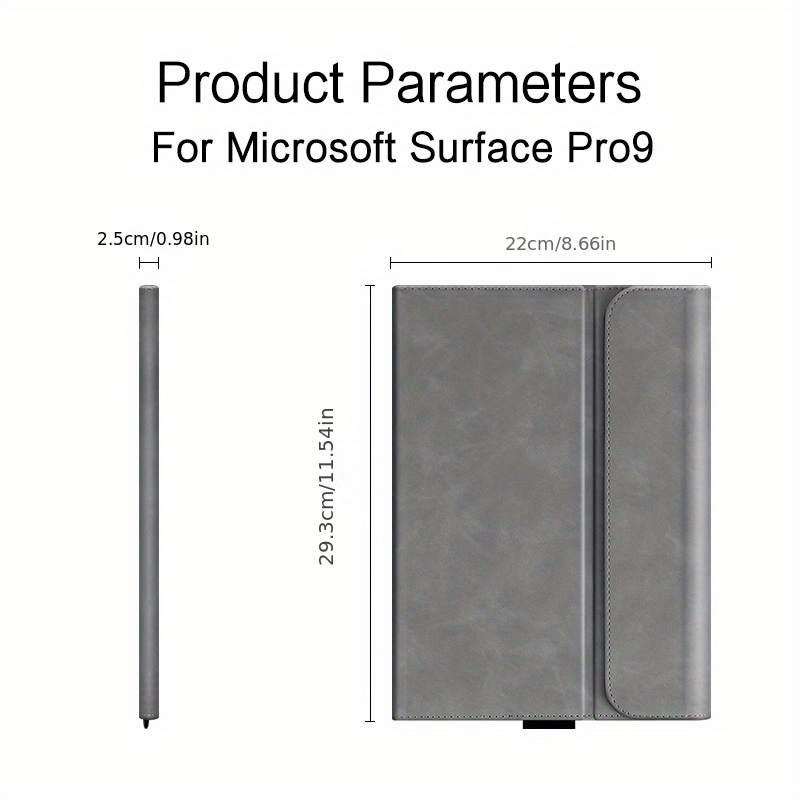 Adecuado Microsoft Surface Pro9 Estuche Protector 13 - Temu