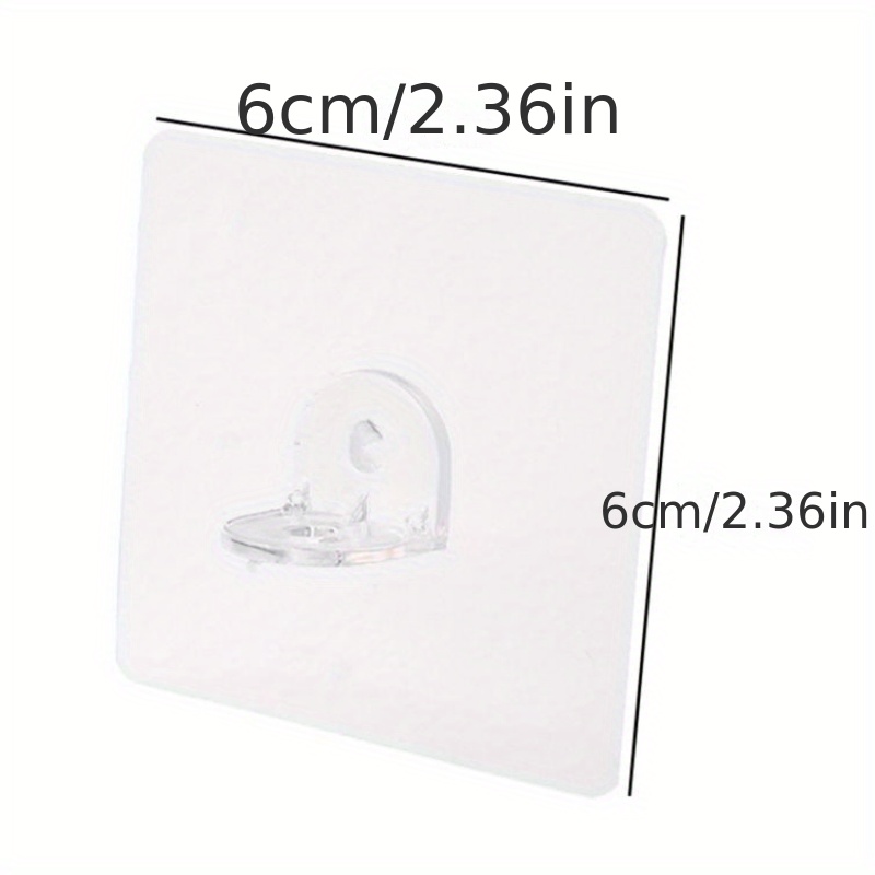 SOAC 30pcs Self Locking Shelf Pegs Transparent Plastic Shelf Clips Pegs for Shelves, Size: 6x2cm