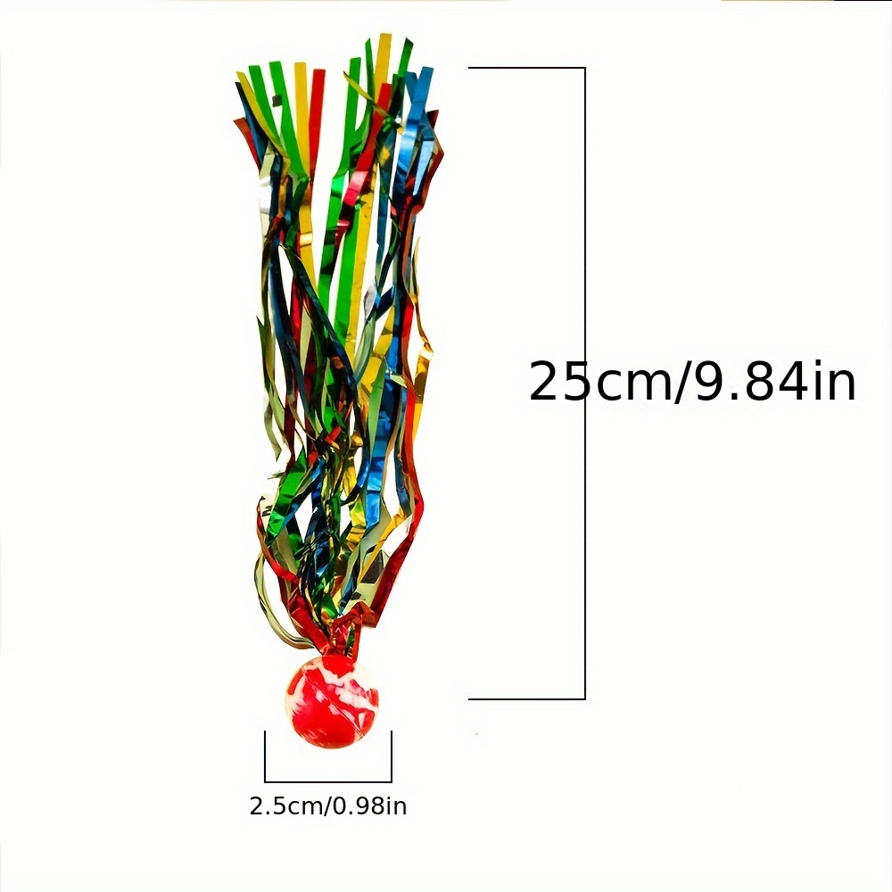Colorful Streamer Pop Ball Fun Toy Parent Kid Interactive Surprise Gift