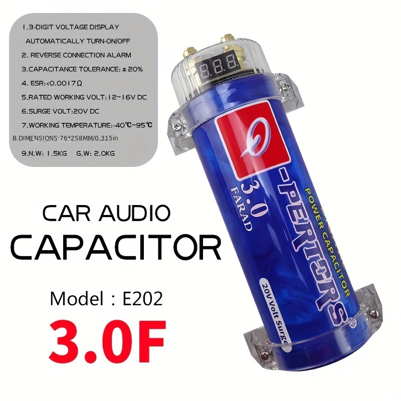 Car Audio 12 V Super Farad Subwoofer Filter Kondensator - Temu Switzerland