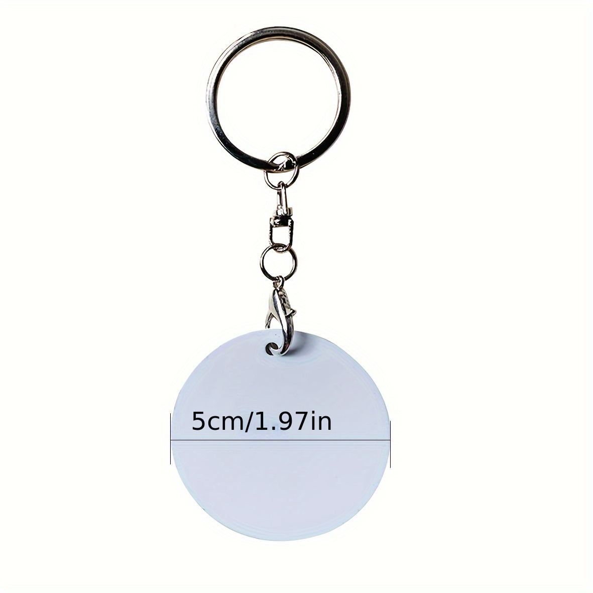 Wholesale Blank Sublimation Keychain Blanks Golf Custom Heart