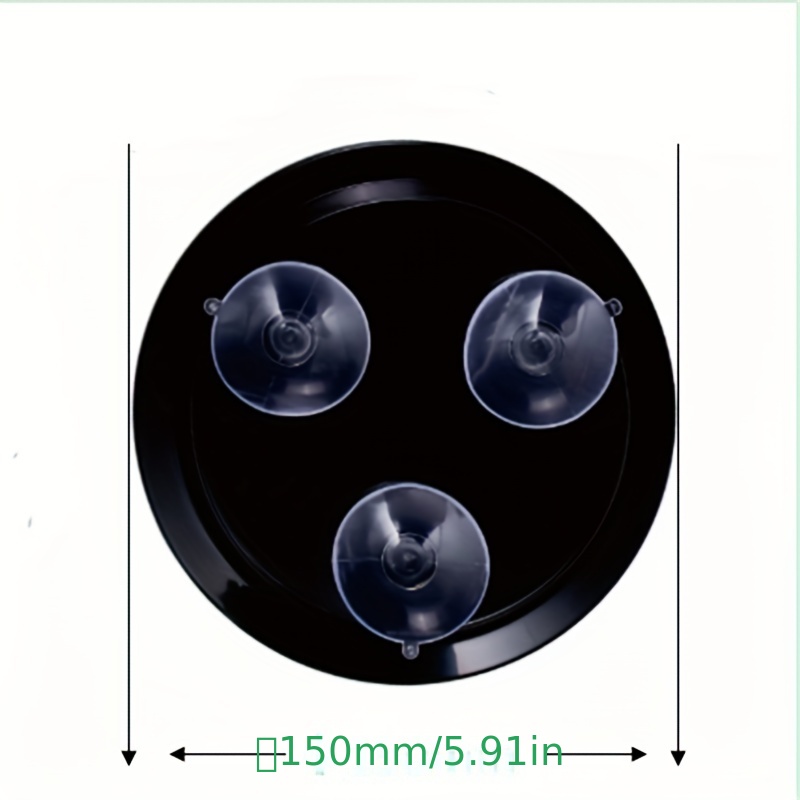 20x Magnifying Makeup Mirror 3 Suction Cups Round Magnification Cosmetics