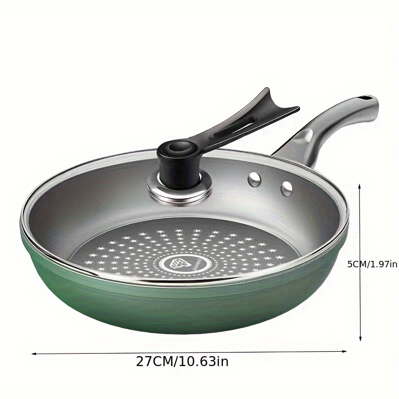 item picture   non stick   breakfast frying pan egg frying pan pancake   camping frying pan     compatible with   induction and gas cooktops