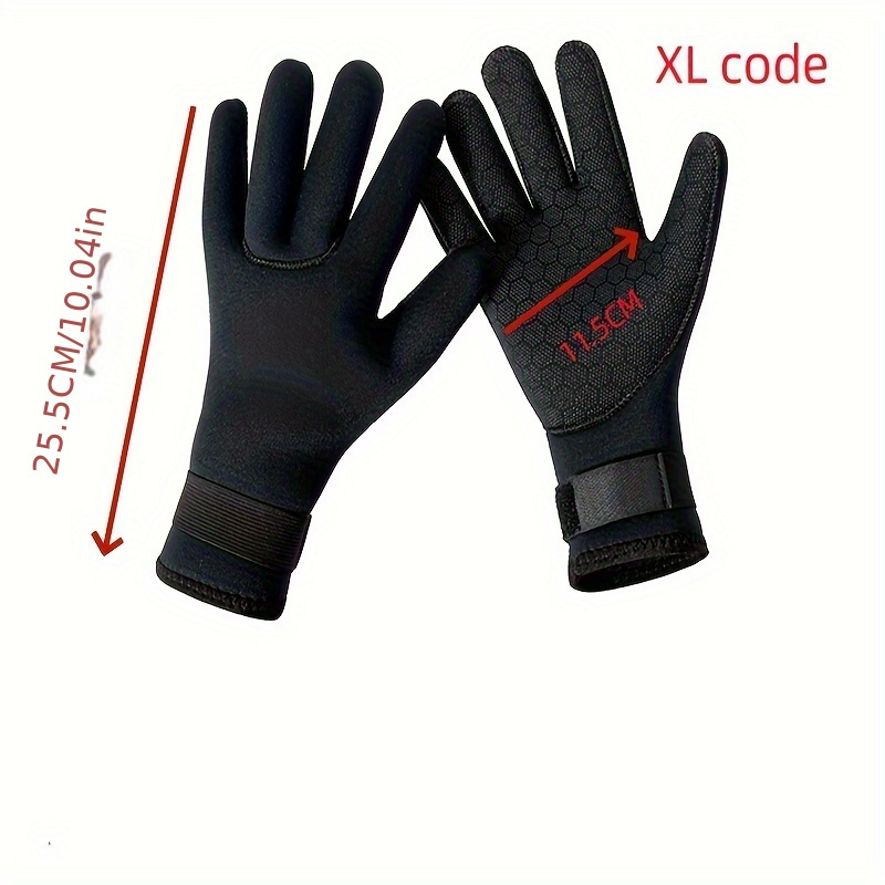 Neoprene Gloves Elastic Warm Diving Gloves Adjustable Belt - Temu