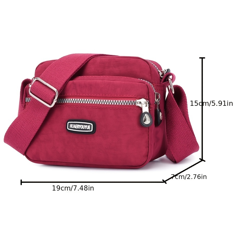 Small nylon cheap messenger bag