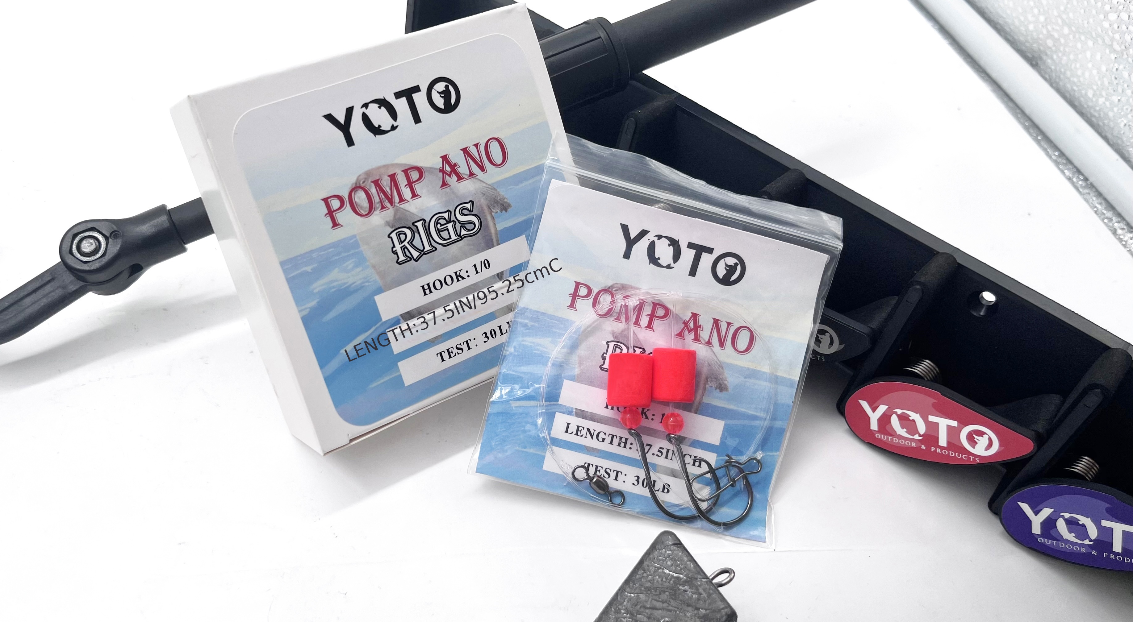 Double Drops Pompano Rigs Floats Suitable Saltwater - Temu Canada