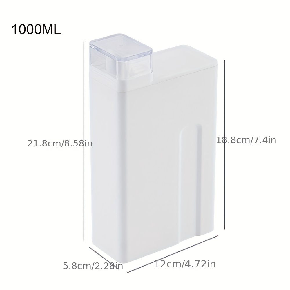 Bouteille De Détergent À Lessive Vide 1000ml Salle De Bain - Temu