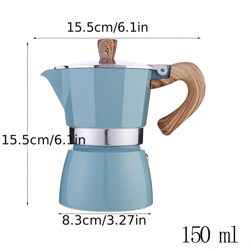 Aluminum Italian /Moka Espresso Coffee Maker/Percolator Pot Tool 50Ml 