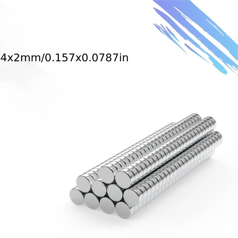 

... 600/1000/1800pcs 4x2 Magnet 4mmx2mm Round Magnet Permanent Neodymium Magnet 4*2