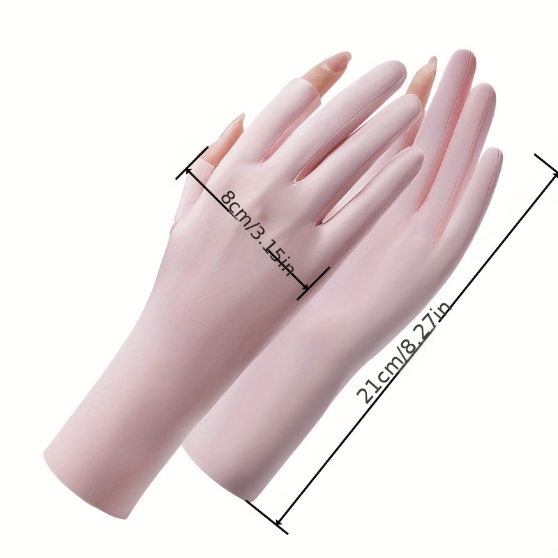 Breathable Women's Uv Sun Protection Gloves Outdoor - Temu United