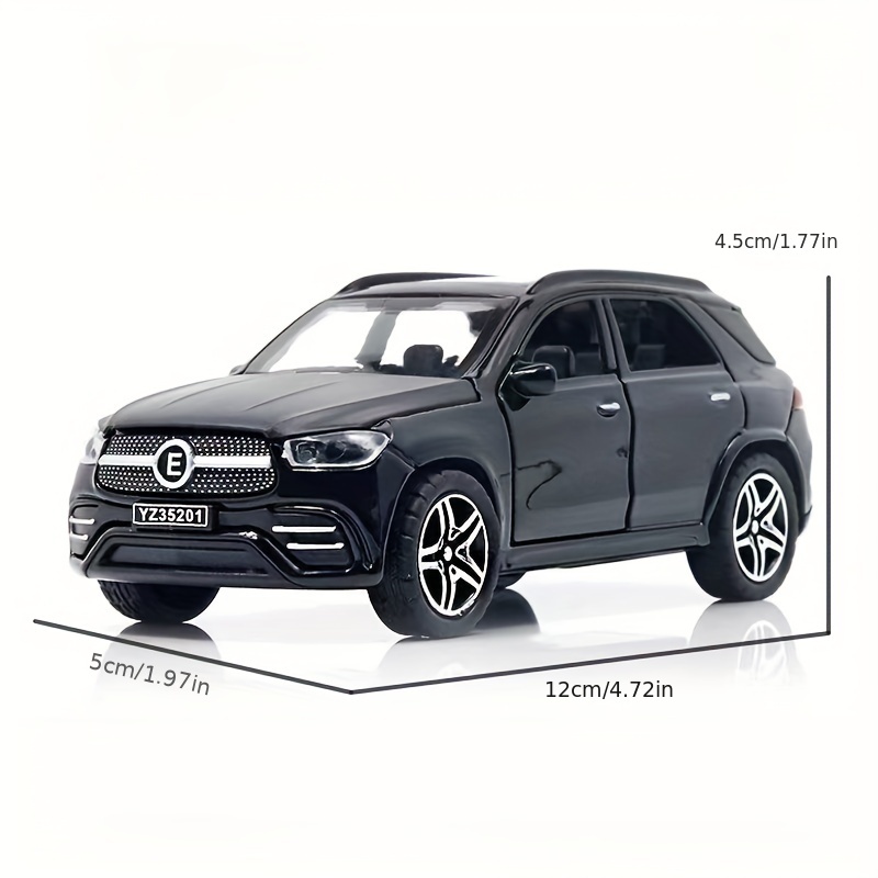 Alloy Car Model, 4 Doors Open, Pull Back Running Toy, Off-road Car Ornament Gift